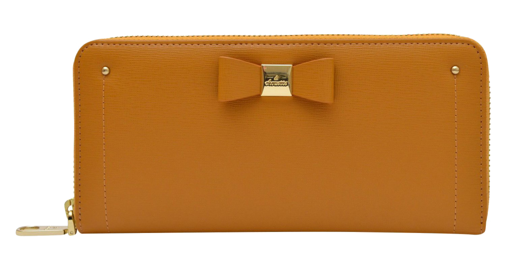 ベージュの財布